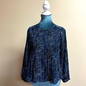 Banana Republic XSP long sleeve blouse
